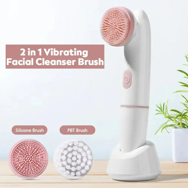 VibrantGlow Facial Brush